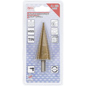 Produktbild für Stufenbohrer BGS-technic 1619, HSS-Stahl