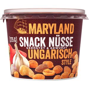 Nussmischung Maryland Snack Nüsse Ungarisch Style, im Becher