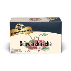 Goldmännchen Tee Schwarzkirsche, 20 Teebeutel, 48g