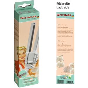 Produktbild für Knoblauchpresse Westmark Biopress Retro, Aluminium