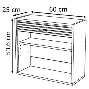 Produktbild für Rollladenschrank Simmob COOK056, aus Holz