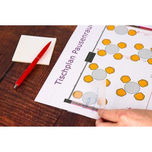 Produktbild für Haftnotizen Q-Connect KF10370, transparent