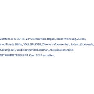 Produktbild für Meerrettich Thomy Gourmet, Sahne-Meerrettich