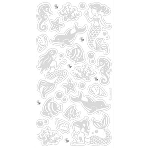 Produktbild für Sticker Folia 19604 Metallic-Sticker Mermaid