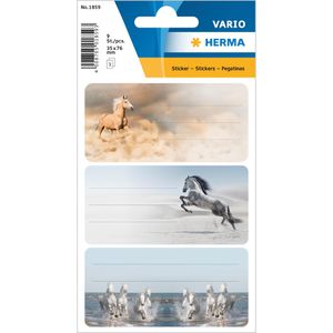Produktbild für Buchetiketten Herma 1859 Vario, Pferde