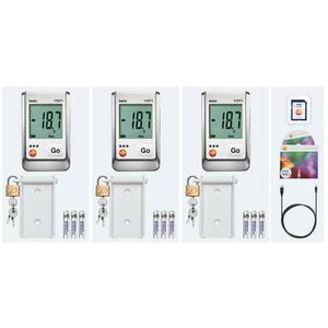 Datenlogger Testo 0572 1750, 175 T1 Set