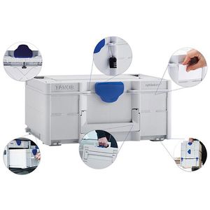 Produktbild für Werkzeugkoffer Tanos Systainer³ M 137, lichtgrau