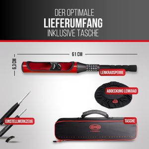 Produktbild für Lenkradkralle Heyner 850300 Wheelclub Pro