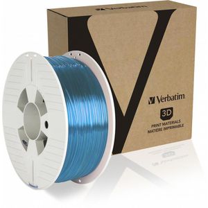 Produktbild für Filament Verbatim 55056, PETG, blau transparent