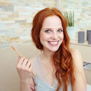 Produktbild für Zahnbürste pandoo Bambus, holzfrei, Bio