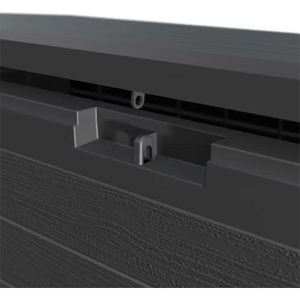 Produktbild für Gartenbox Deuba Woody 191390, aus Kunststoff