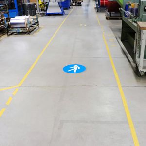 Produktbild für Bodenmarkierung Djois ISO 7010 M024