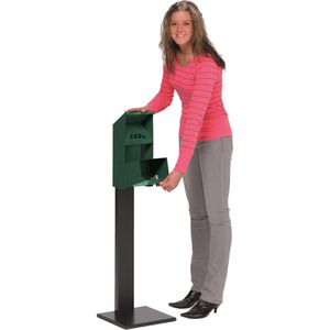Produktbild für Aschenbecher VAR WH41, 12086, für Outdoor, mit Dach