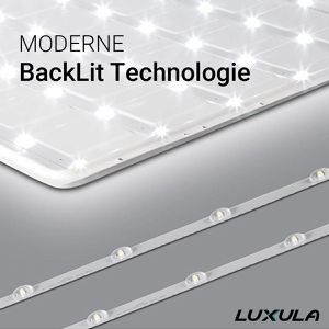 Produktbild für LED-Panel Luxula LX-120-4000-BL, weiß, 120 x 30 cm