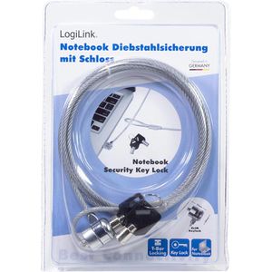 Produktbild für Notebookschloss LogiLink NBS003