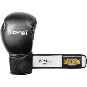 Produktbild für Boxhandschuhe Bad-Company schwarz, für Erwachsene