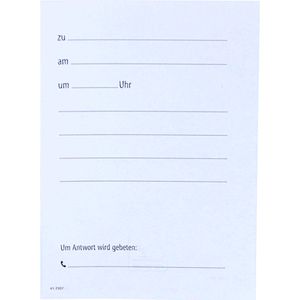 Produktbild für Einladungskarten bsb 417408-2, Luftballons