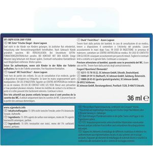Produktbild für WC-Duftspüler WC-Ente Frische Siegel Azure Lagoon