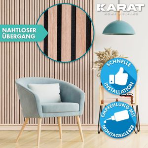 Produktbild für Akustikpaneel Karat Eiche hell