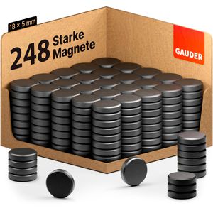 Magnete Gauder Ferrit, schwarz