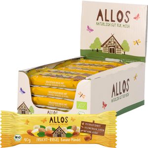 Fruchtriegel Allos Banane-Mandel, BIO
