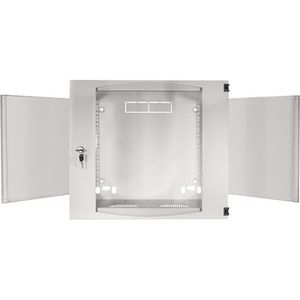 Produktbild für Netzwerkschrank LogiLink Single Section, W12F64G, 19 Zoll