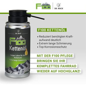 Produktbild für Fahrrad-Kettenöl Dr.Wack 2861, F100