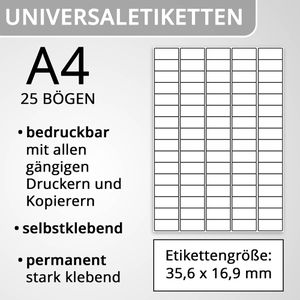 Produktbild für Universaletiketten Herma 10901 Special, weiß