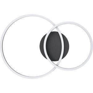 Produktbild für Deckenleuchte Eglo Palmaves 2, schwarz, LED