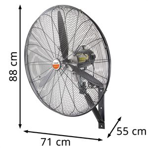 Produktbild für Industrieventilator Unicraft WV 601-2 O, 123 Watt
