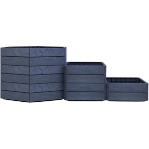 Produktbild für Hochbeet Garantia Ergo Vario 3 Stone, Kunststoff