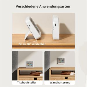 Produktbild für Thermo-Hygrometer SwitchBot W4900000, Meter Pro, digital