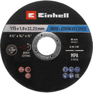 Trennscheibe Einhell 711526, Bohrungs-Ø 22,23 mm