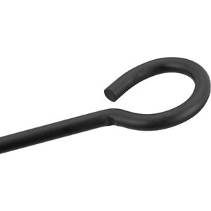 Produktbild für Kaminbesteck Relaxdays 10022293, aus Metall, schwarz, 5-teilig