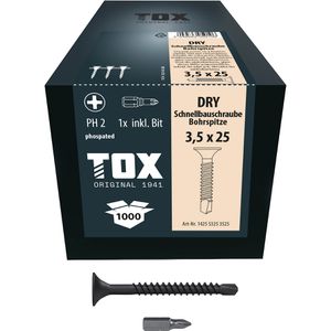 Produktbild für Schnellbauschrauben Tox 142553253525, DRY BS, 3,5 x 25mm