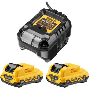 Produktbild für Akku-Bohrschrauber DeWalt DCD703L2T-QW