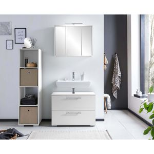Produktbild für Badregal Schildmeyer Carlos 153704, aus Holz, weiß
