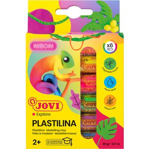 Knete Jovi 90/6F PLASTILINA Neon