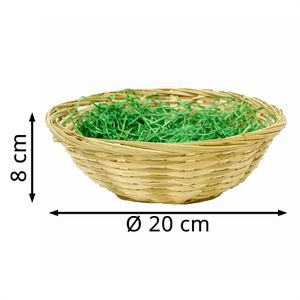 Produktbild für Osterkörbchen Böttcher-AG Bambuskorb