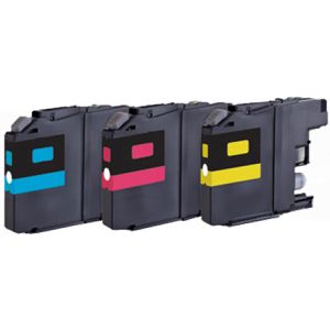 Produktbild für Tinte Böttcher-AG für Brother LC-123RBW Value Pack