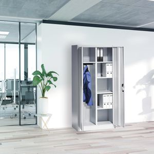 Produktbild für Mehrzweckschrank CP-Möbel Acurado, abschließbar, lichtgrau