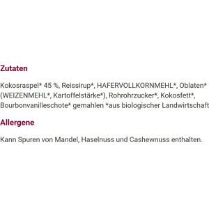 Produktbild für Fruchtriegel Alnatura Kokos, BIO