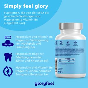 Produktbild für Magnesium gloryfeel Marine, 180 Kapseln