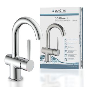 Produktbild für Waschtischarmatur Schütte Cornwall, verchromt