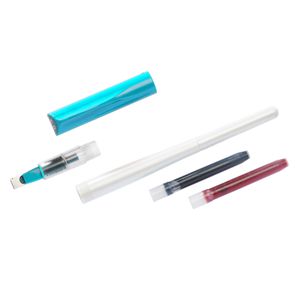Produktbild für Kalligraphie-Stift Pilot Parallel Pen 4.5, weiß/türkis