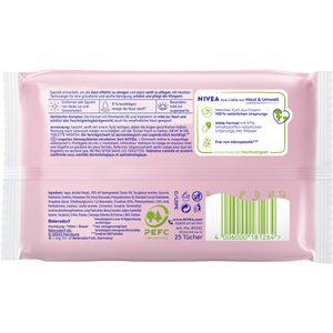 Produktbild für Abschminktücher Nivea Mizellen 3-in-1 Reinigungstücher
