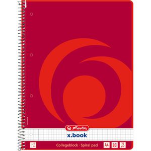 Produktbild für Collegeblock Herlitz 10834117, x-book, A4