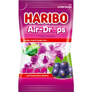 Kräuterbonbons Haribo Air-Drops Fresh Cassis