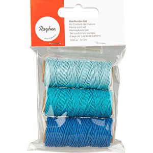 Produktbild für Bindfaden Rayher 53925000, Hanfkordel-Set