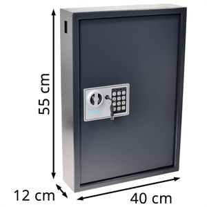 Produktbild für Schlüsselkasten Pavo 8033911, High Security, schwarz